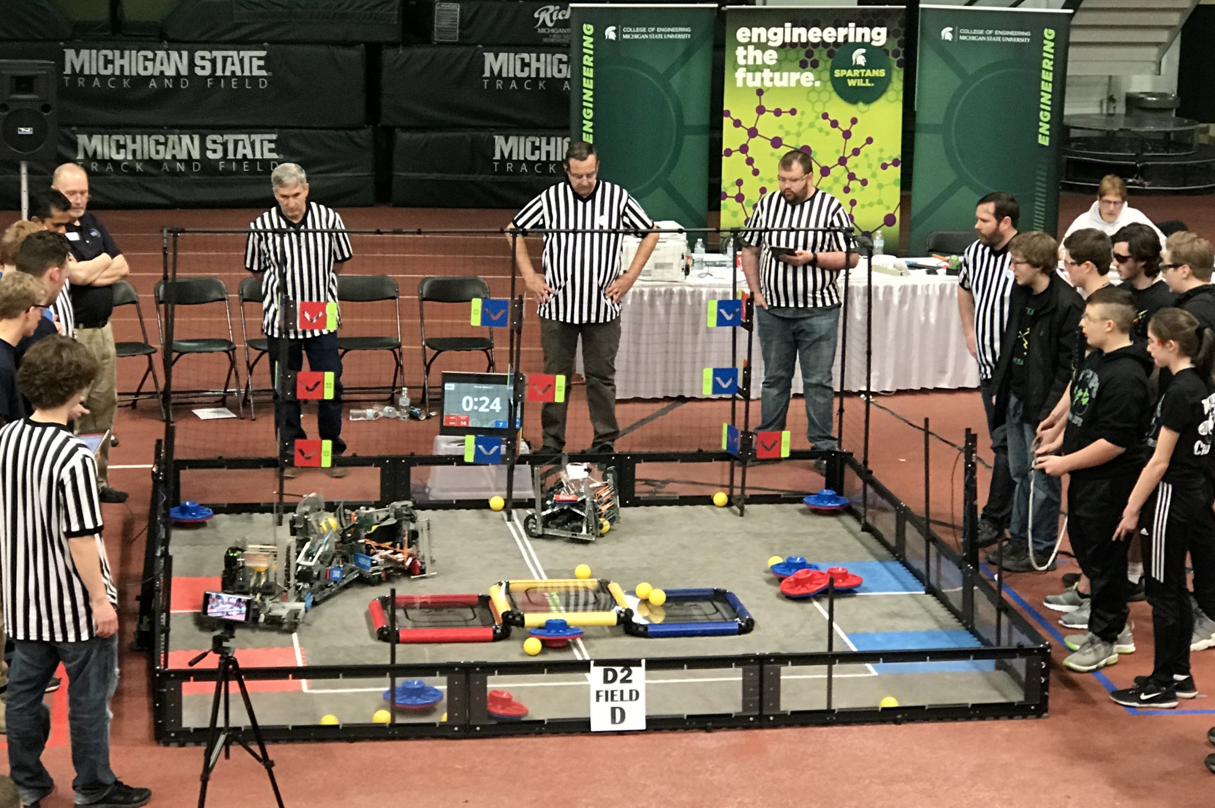 VEX Robotics is only possible through dedicated volunteers who coach, mentor, judge, organize and celebrate with tomorrow's technology talent.