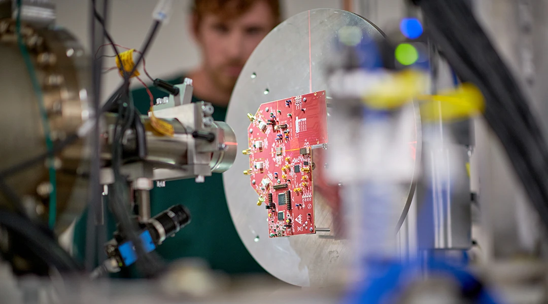 The new facility will increase by thousands of hours annually the nation’s chip-testing capacity for next-generation semiconductor devices.
