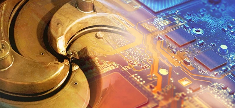 Photo of circuit board
