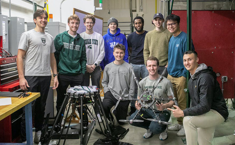 Drone Team (Courtesy: The State News)