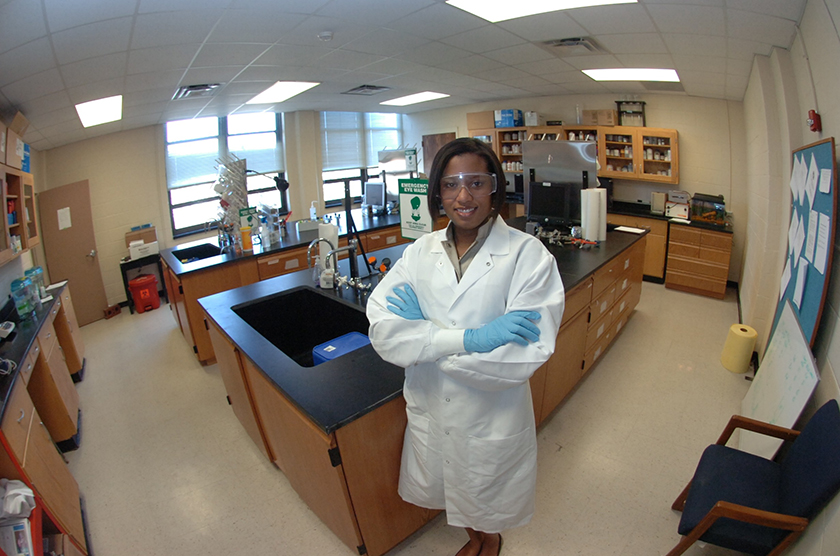 Spartan Engineering two-time graduate Stephanie Luster-Teasley is chair of the Department of Civil, Architectural and Environmental Engineering at North Carolina A & T.