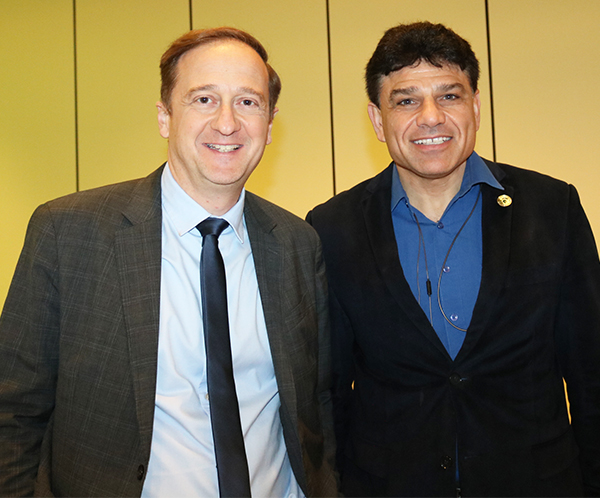 ECE Chair John Papapolymerou and ME Chair James Klausner directed the creation of this educational "first" in the College of Engineering.