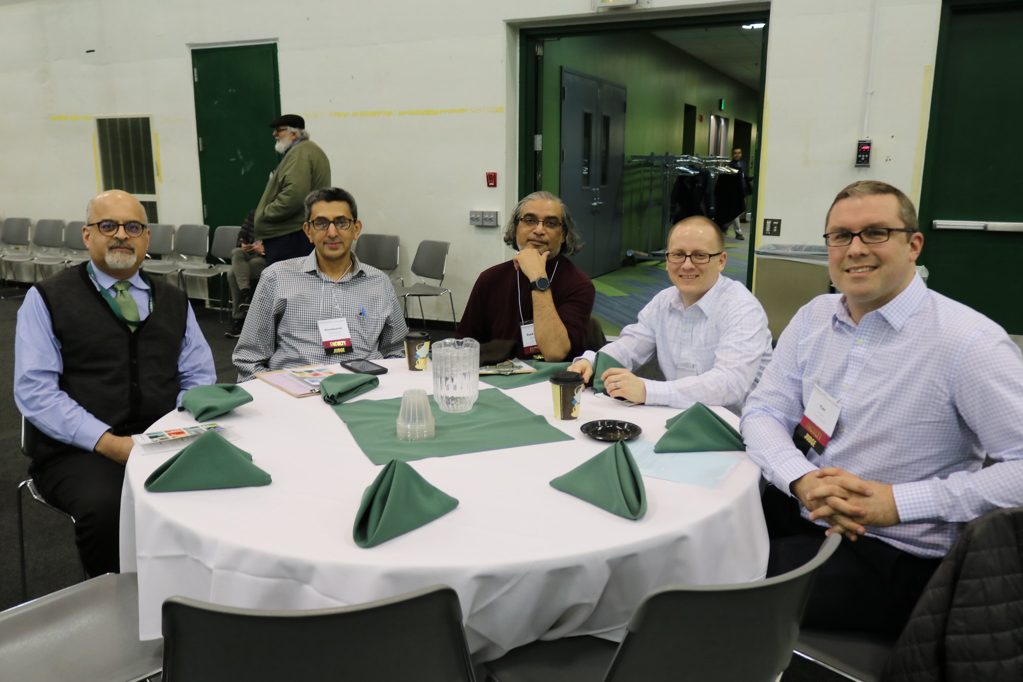 Faculty members are strong supporters of the annual graduate symposium.