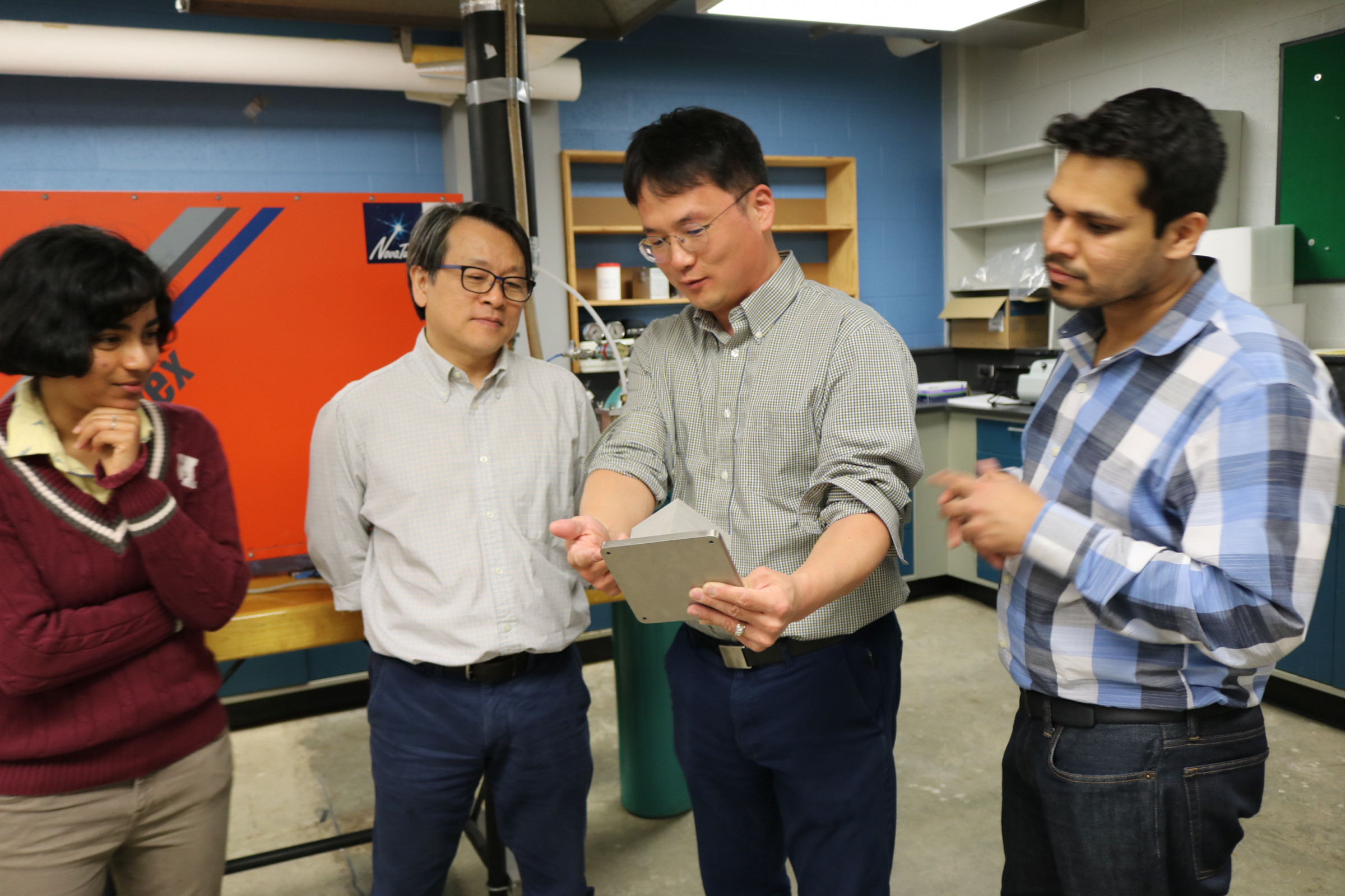 Adding their expertise to the ARPA-E project are Rohini Balachandran, Patrick Kwon, Haseung Chung, and Himanshu Sahasbuhdre
