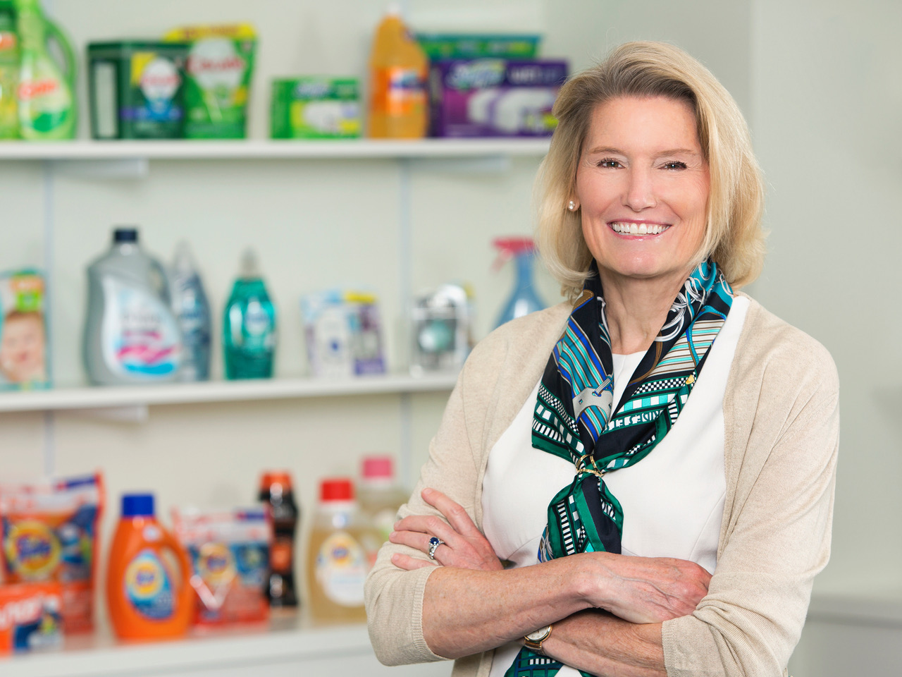 Photo of Kathy Fish of Proctor & Gamble will receive the Red Cedar Circle Award in Chemical Engineering and Materials Science.