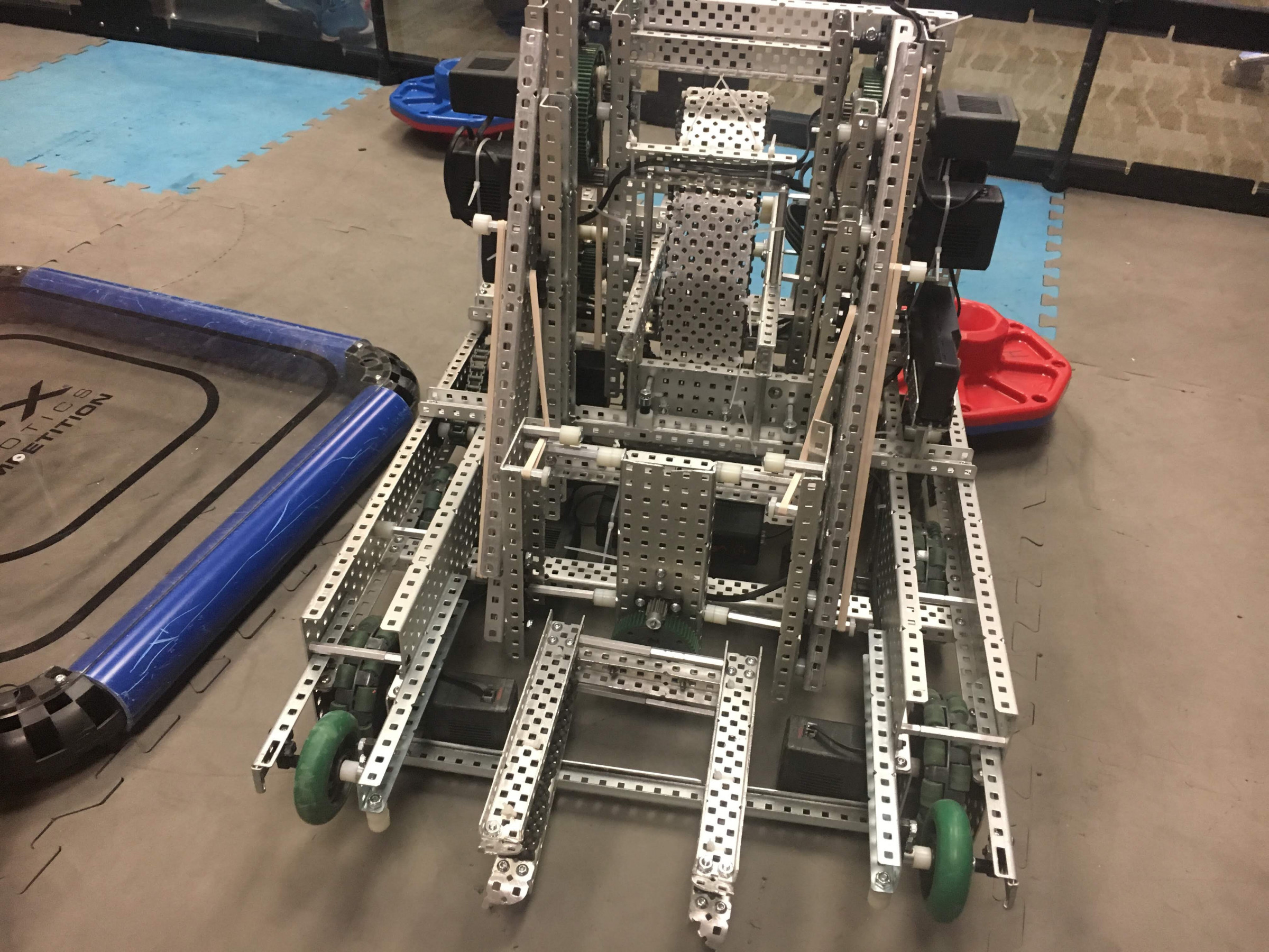 The award-winning MSU VEX U Robot was judged to have "demonstrated overall quality" among the 80 teams from around the world.