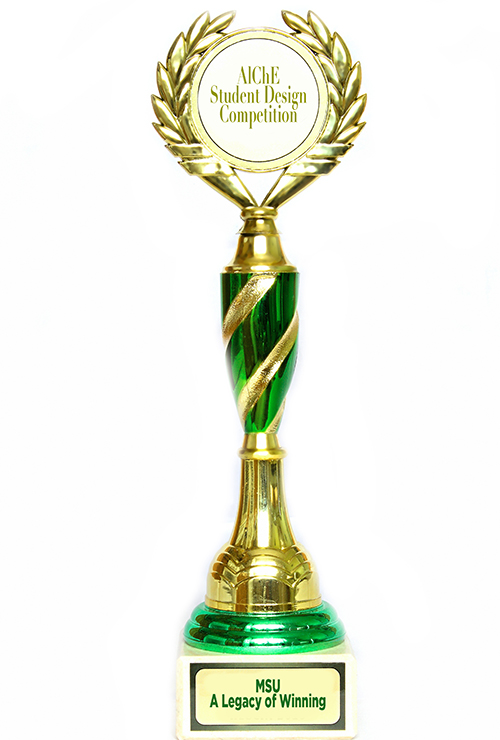 Spartan Engineers will be presented with four national recognitions at the 2019 AIChE student awards ceremony Nov. 10.