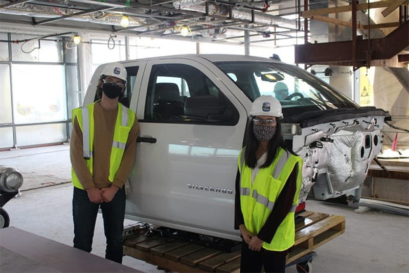 MSU mechanical engineering students worked on an in-person project this semester to aid rehab patients at McLaren's new Lansing hospital.