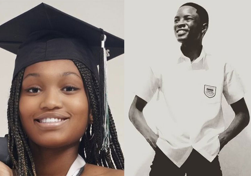 University Distinguished Scholars Sanaye Lewis and Mate Narh will join MSU this fall.