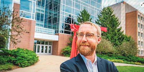 Richard Lunt is MSU's Johansen Crosby Endowed Professor of Chemical Engineering and Materials Science. 