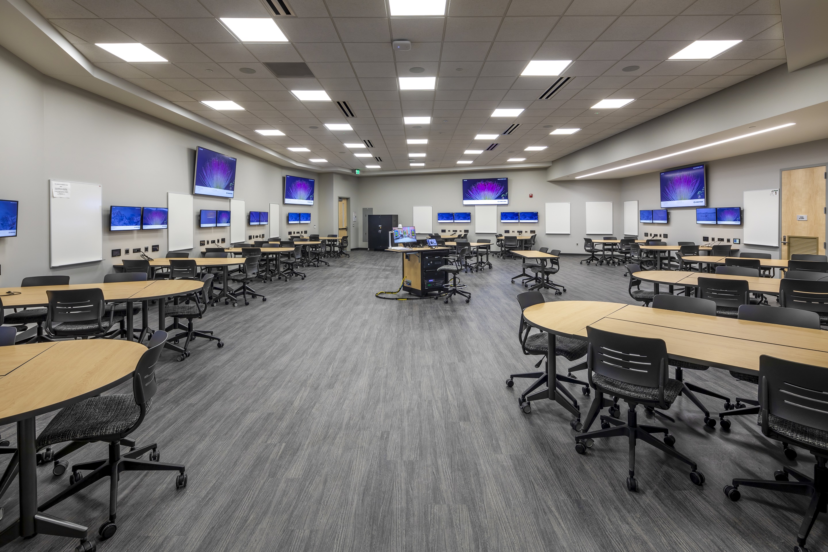 Among the new spaces are a 42-seat classroom, electrical lab, wet lab, machine tool lab and assembly and testing area.