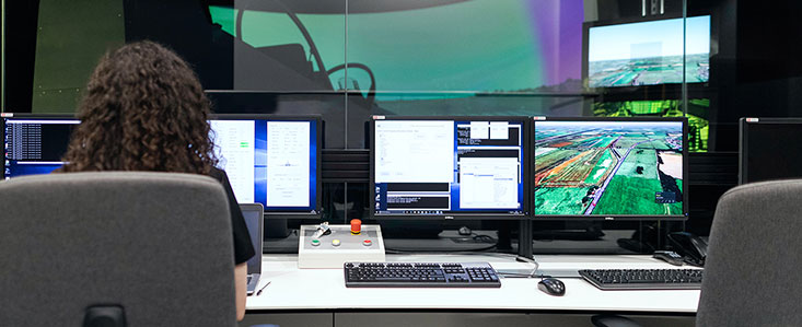 Person on the computer