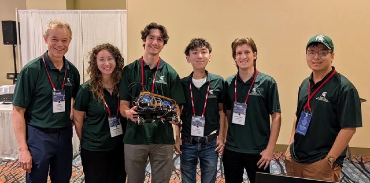 The MSU BAE Ag Robotics Team placed fifth among 15 teams during the 2026 ASABE Annual International Meeting.