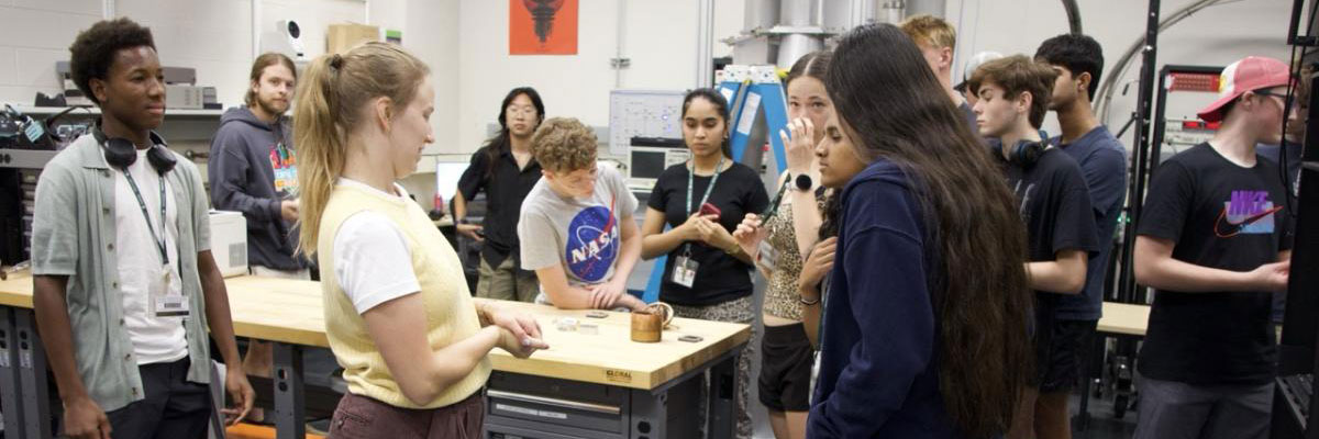 High school students explore quantum computing during MSU’s 2026 Quantum Motor City summer camp.