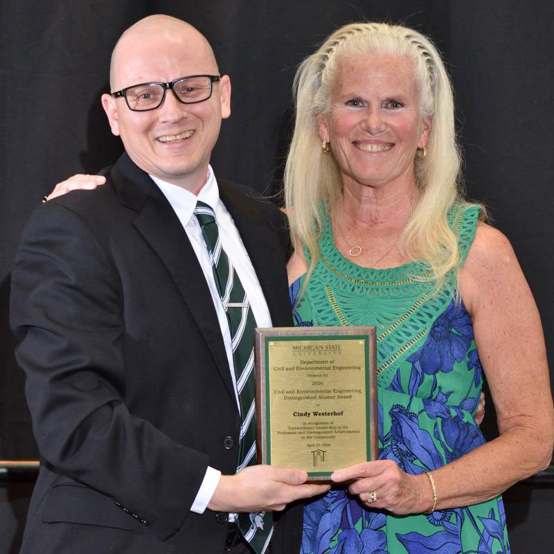 Pete Savolainen and Cindy Westerhof