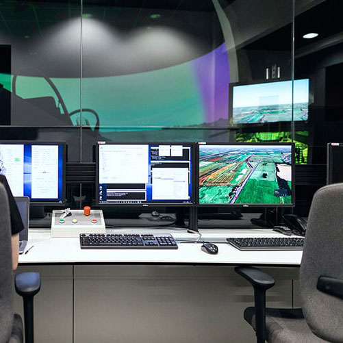 Person working on the computer