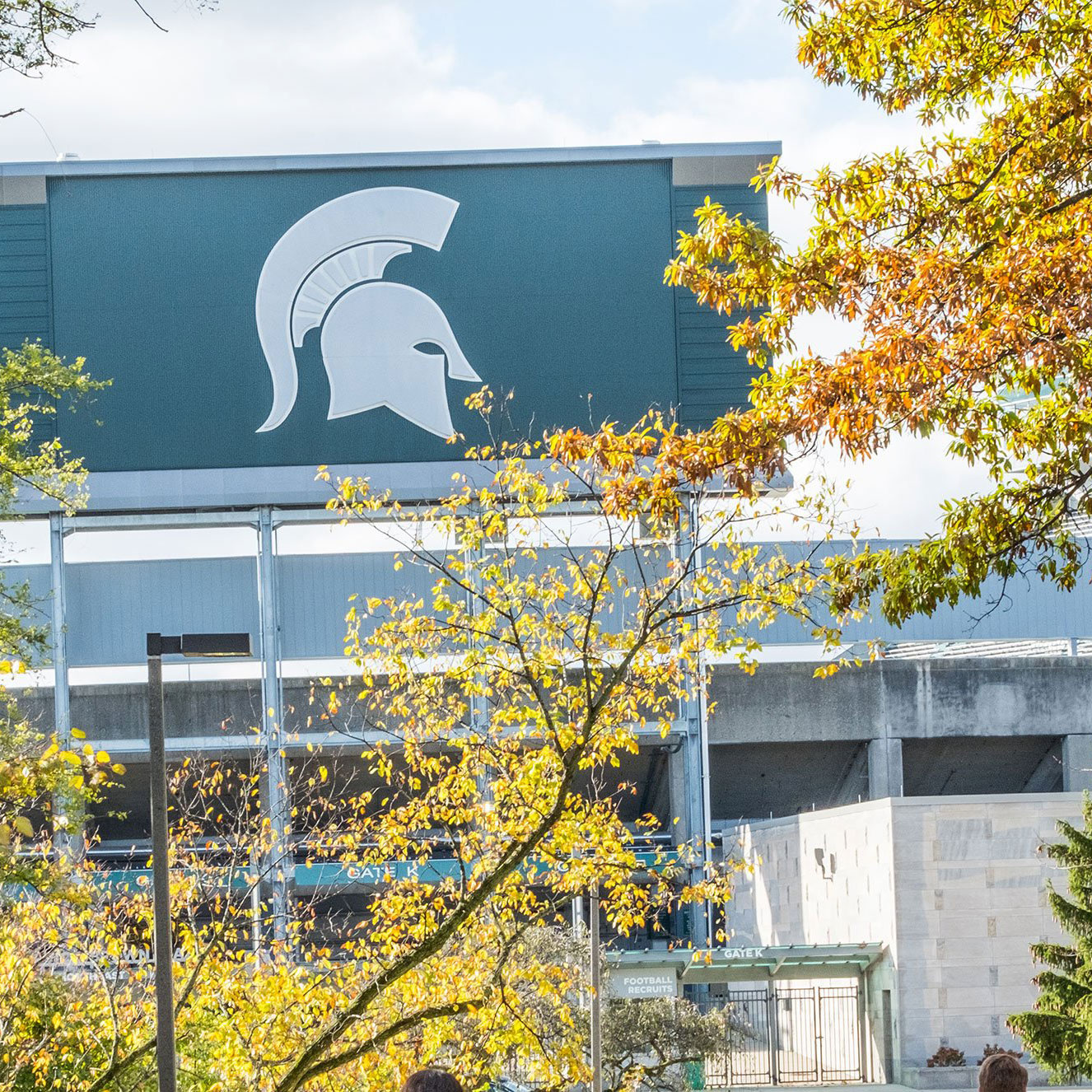 Spartan Stadium sign