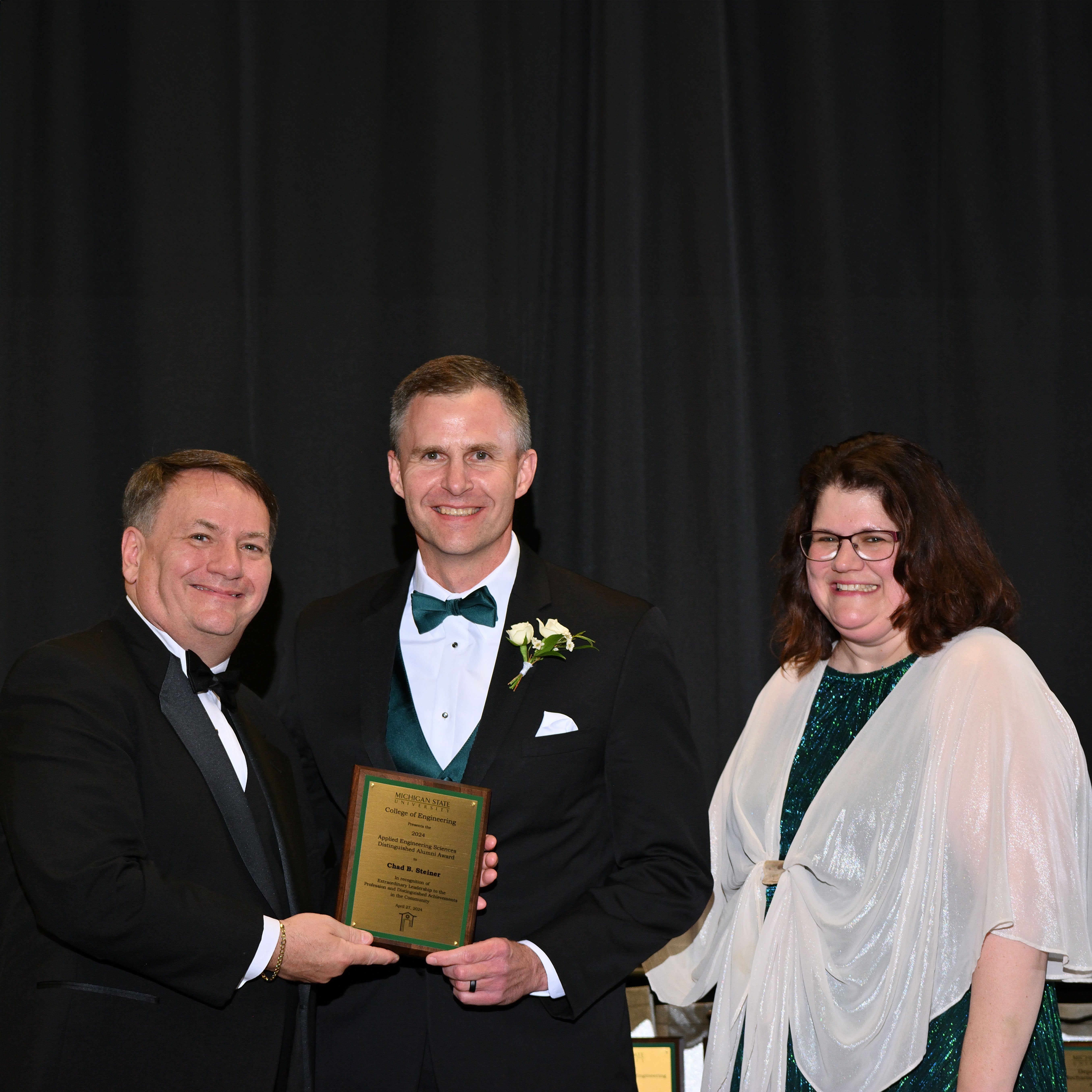 Leo Kempel, Chad Steiner, Laura Genik