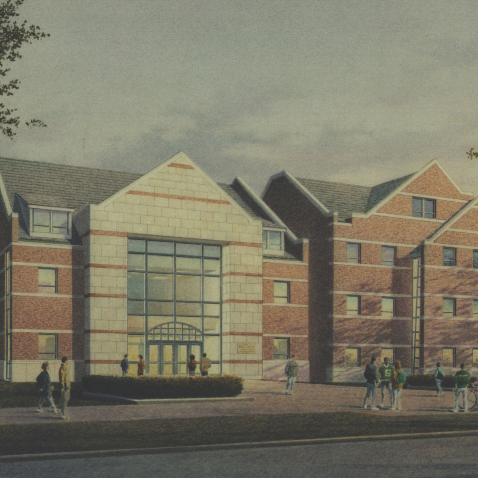 Vintage version of the Engineering Building