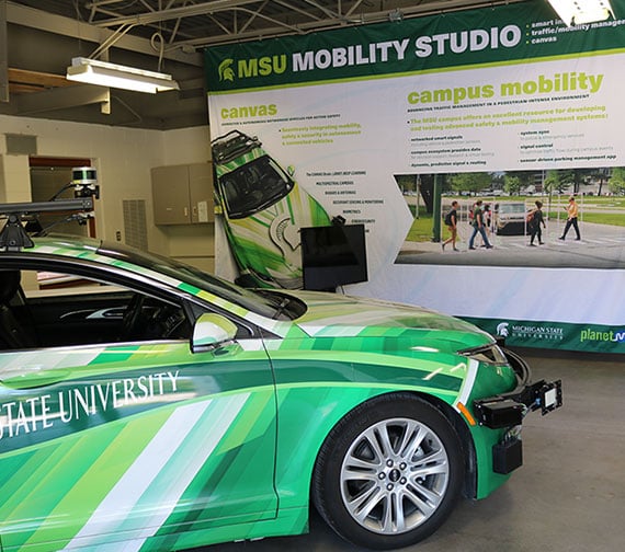 CANVAS vehicle at an event