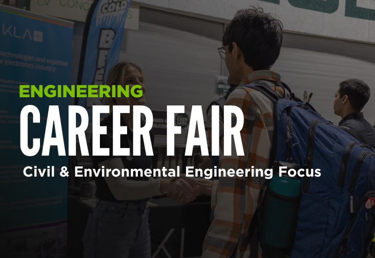 Civil & Environmental Engineering Career Fair graphic