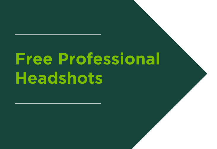 Free Professional Headshots graphic