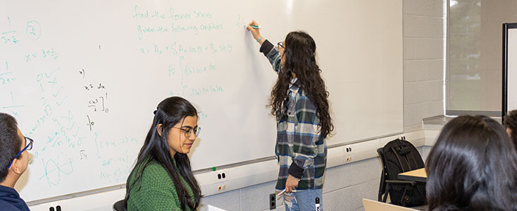 Students at CoRe tutoring hours