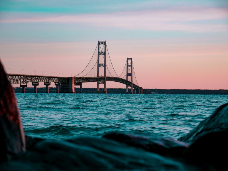 Michigan's Mackinac Bridge