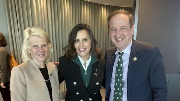 Interim Dean Papapolymerou joins Gov. Whitmer's Delegation to Australia