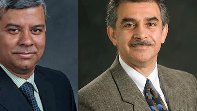 Two named University Distinguished Professors