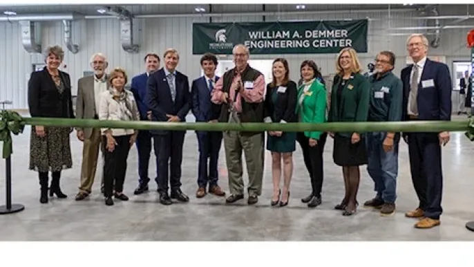 MSU dedicates $4 million Demmer Engineering Center