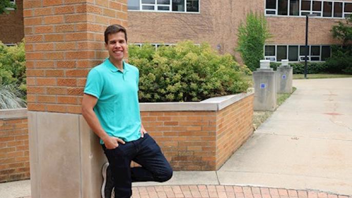 For accomplishments in student activities