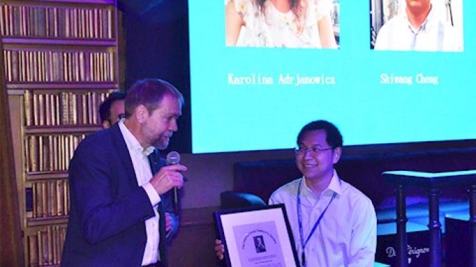 Shiwang Cheng honored