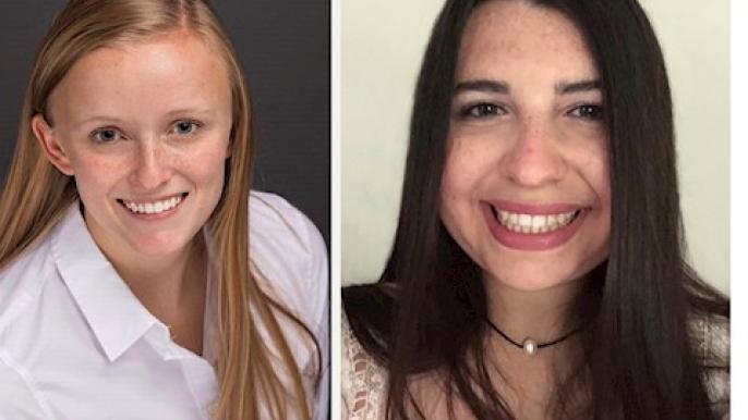 Board of Trustee Awards: Lindsay Goodrich and Gabrielle Wink
