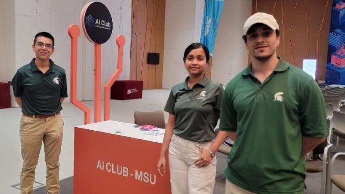 MSU AI Club’s visit to Qatar reprograms its respect for computer science