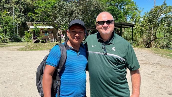 Tim Hinds and MSU improving lives half a world away