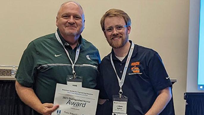 ASEE honors Timothy Hinds with Distinguished Service Award