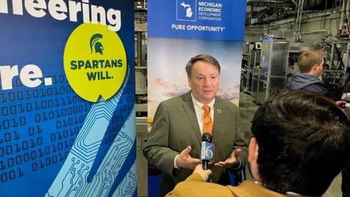 Dean Leo Kempel leads historic effort to boost semiconductor education