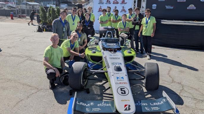 Spartan Engineers contribute to two podium finishes at Laguna Seca