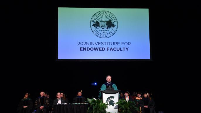 Six Engineering faculty honored at 2025 Investiture 