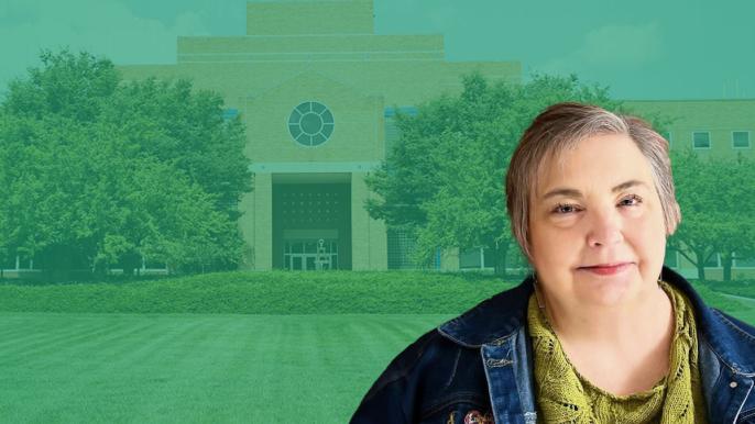 Marcy Bishop presented with MSU Research Administrator Award