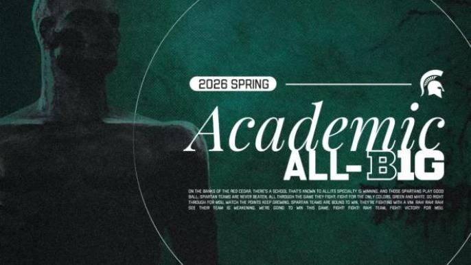 Twelve Spartan Engineers earn Academic All-Big Ten honors