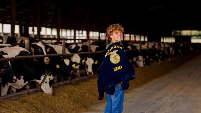Student view: Leading Michigan FFA at MSU