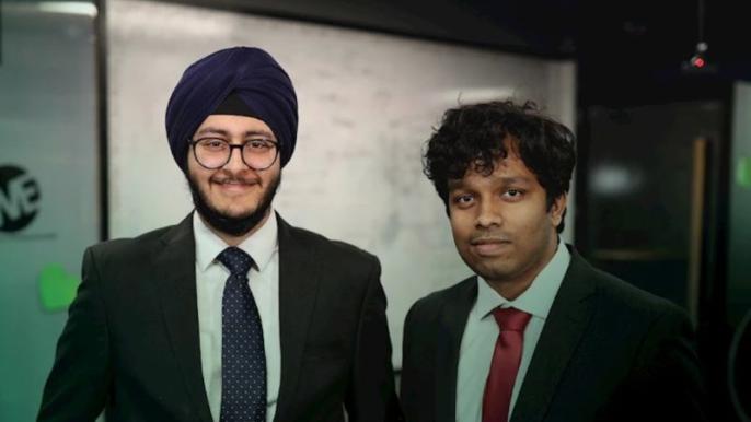 Rajmeet Chandok, Aman Thamminana named Kelly A. Ford Scholars