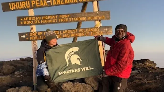 Student view: Climbing Kilimanjaro the Spartan way