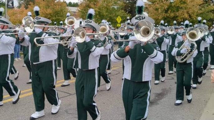 The Engineers of the Spartan Marching Band
