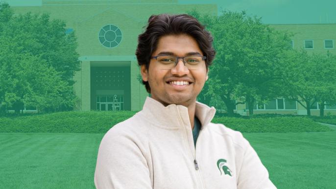 Om Y. Nair on 2025 Homecoming Court