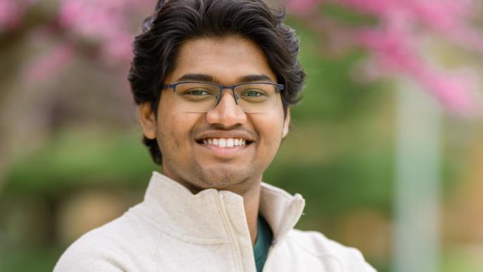 Om Y. Nair on 2025 Homecoming Court