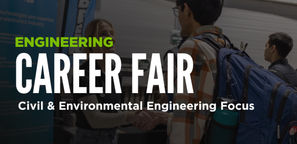 Civil & Environmental Engineering Career Fair graphic