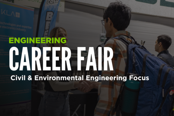 Civil & Environmental Engineering Career Fair graphic